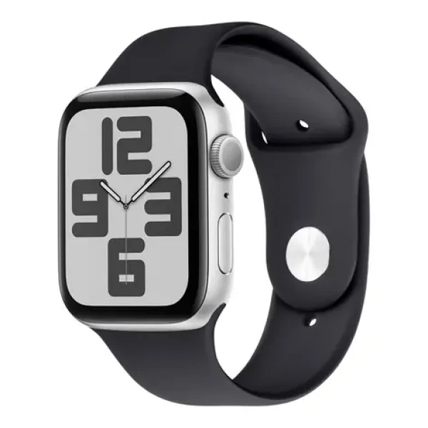 OBAL:ME Silikonový Řemínek pro Apple Watch 42-49mm M-L Black (57983126133)