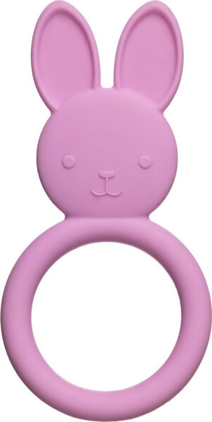 Kousátko zvířátko silikon 10-13,5cm v sáčku 11x20cm 0m+