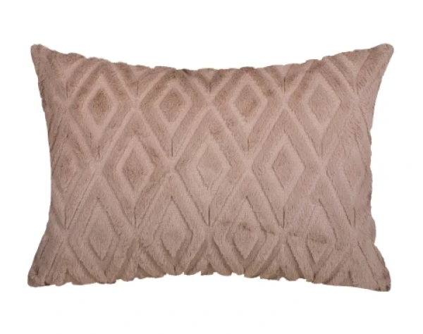 Dekorační polštář Boho rabbit 50x70 cm, taupe