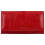 Módní dámská kožená peněženka Patrizia Albenia, červená