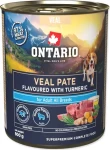 Ontario Adult telecí paté s kurkumou / Konzerva / 800 g / Superprémiové krmivo pro psy (214-859952)
