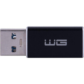 Adapter USB-C (female) na USB-A 3.0 (male), černá