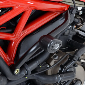 Aero padací chrániče - Ducati Monster 821 a 1200, černé