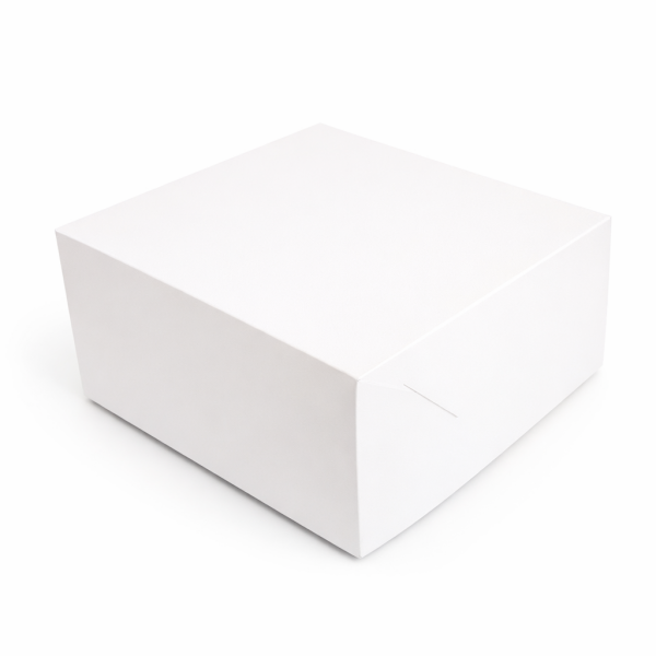 Cake star dortová krabice JOY bílá nepromastitelná 30x30x10,5cm