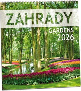 Nástěnný kalendář ARIA 2026 - Zahrady