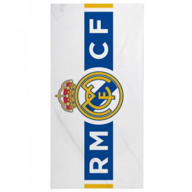 Plážová osuška Real Madrid 70x140 cm Jr 2200010608 Vícebarevné