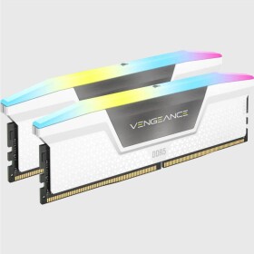 Corsair Vengeance White RGB 32GB (2x 16GB) DDR5 6000MHz / CL36 / DIMM / XMP 3.0 (CMH32GX5M2D6000C36W)