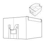 Úložný box Reisenthel Storagebox M Rhombus black