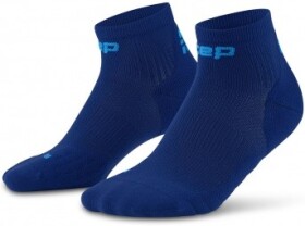 CEP 5.0 M WP8AYR dark blue - CEP pánské kotníkové běžecké kompresní ponožky 5.0 - dark blue Velikost: III (EUR 39-42)