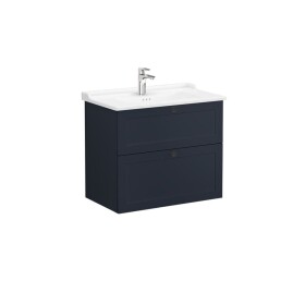 Koupelnová skříňka s umyvadlem VitrA Root 80x67x46 cm modrá mat ROOTC80BINTC ROOTC80BINTC