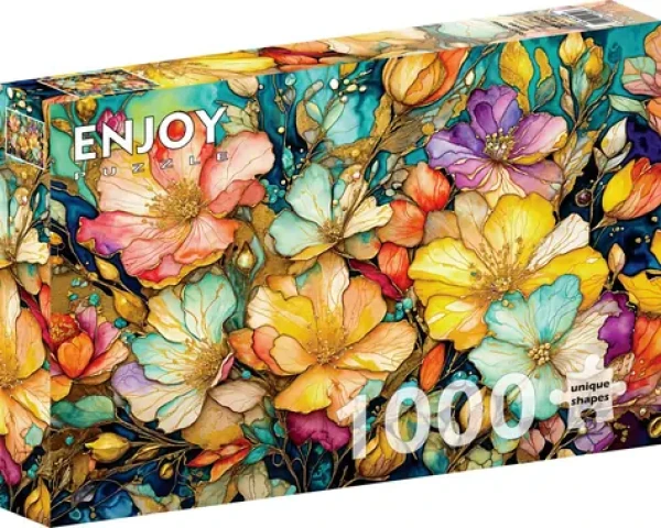 ENJOY Puzzle Luxusní květinová zahrada