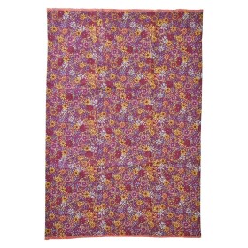 Rice Bavlněná utěrka Wild Vintage Flower 50 x 70 cm, fialová barva, textil