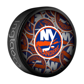Inglasco Puk New York Islanders NHL Clone Souvenir Collector Hockey Puck