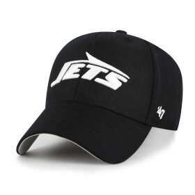 47 Brand Pánská kšiltovka New York Jets NFL Black & White MVP Adjustable