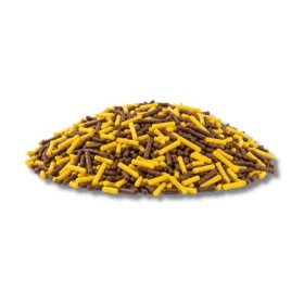 Dortisimo Cukrové tyčinky 4Cake hnědé a zlaté (50 g)