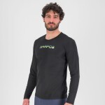 KARPOS Loma Jersey Ls, Black/Jasmine Green velikost: M