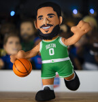 Plyšový hráč Boston Celtics NBA Jayson Tatum Bleacher Creatures