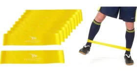 YakimaSport Mini Band žlutá / Posilovací guma / Malý odpor / 20 ks (100247)