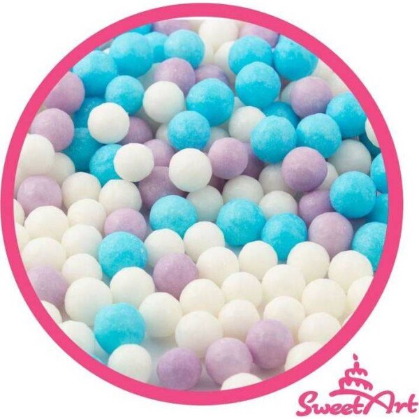 SweetArt cukrové perly Elsa mix 7 mm (80 g)