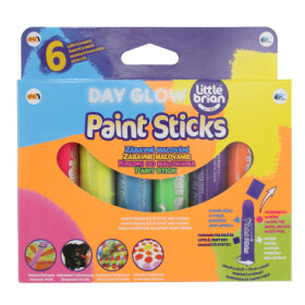 Little Brian Paint Sticks - Zářivé barvy 6 ks - EPEE