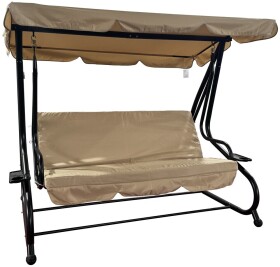 ROJA DE LUXE II zahradní houpačka kovová - hnědá