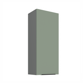 Horní skříňka Aria ANT 45 G-108 1F Barva korpusu: Antracit, Barva dvířek: SA - Aquamarine AFM