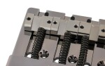 Fender HiMass String-Through Bass Bridge Brass Saddles Black Chrome