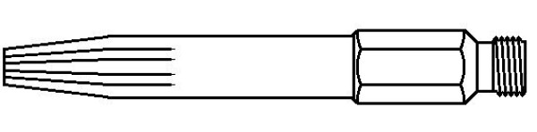 TTCM Řezací tryska 150-240 mm 4450227 (P7027)