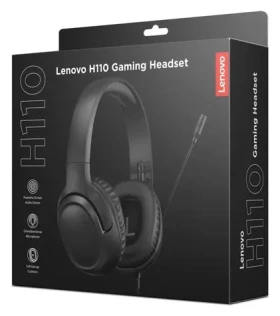 Lenovo H110 Gaming černá / Herní sluchátka / Mikrofon / Jack 3,5mm (GXD1P46879)
