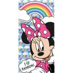 Kids Euroswan Disney Minnie Rainbows EWA241MN plážová osuška barevná 70x140