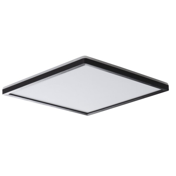 SAPHO - AZPO stropní LED svítidlo, 420x420, 22W, 3000/4000/6000K, IP54, černá mat 31535
