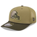 New Era Pánská kšiltovka Carolina Panthers NFL Cleveland Browns 2025 Salute to Service 9SEVENTY Trucker Snapback
