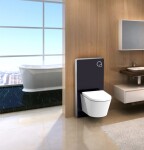 Nádržka pro předstěnovou montáž k WC SAT Glass SATAMGBL SATAMGBL