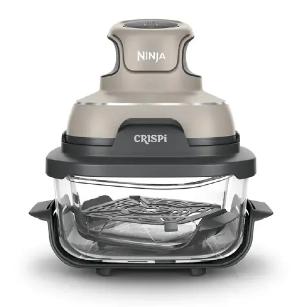 Ninja Crispi FN101EUST béžová / horkovzdušná fritéza / 1700 W / 3.8l / 4 funkce/ 70°C - 185°C (FN101EUST)
