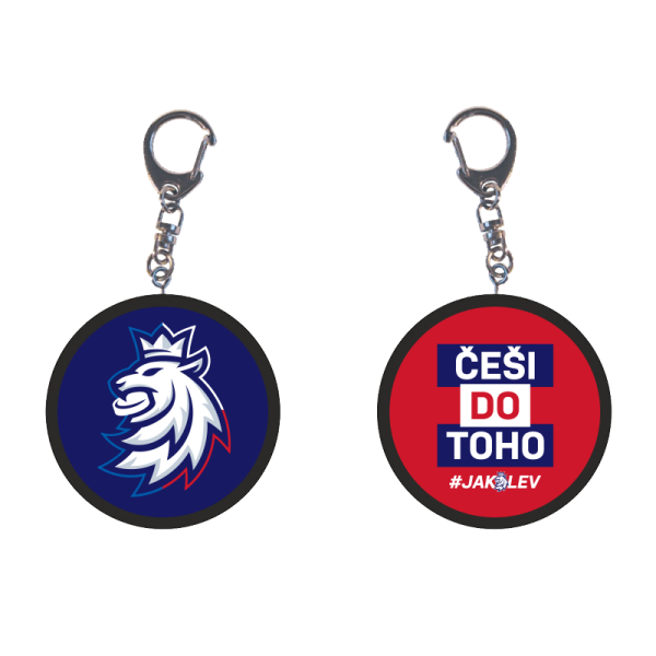 STŘÍDA SPORT Přívěsek minipuk Češi do toho CZ_AC100073824