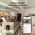 Maskovaná bezpečností 4G kamera s 2.7K rozlišením a roční výdrží - S6