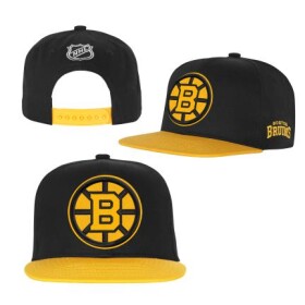 Outerstuff Dětská kšiltovka Boston Bruins NHL Essentials Flatbrim Snapback
