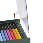 Popisovače Faber-Castell Pitt Artist Pen Brush 12 ks, základní barvy