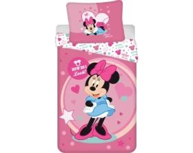 Dětské povlečení Minnie Sweet like me, růžové