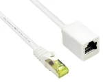 Good Connections bílá / Prodlužovací patch kabel / Cat.7 S/FTP / RJ-45 / 5 m / 600 MHz (8070VR-050W)