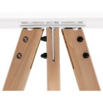 Jídelní stůl 70x70cm, mdf DT-320 WT