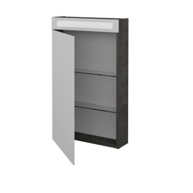 Dřevojas - Jednodveřová galerka AIR GAOE 50 - D16 Beton tmavý / Levé 238667