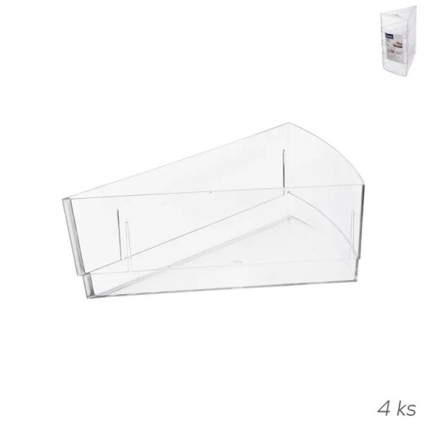 Orion Trojúhelníkové kelímky na zákusky 0,17 l (4 ks)