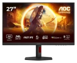 27" AOC Gaming Q27G4ZR černá / Monitor / Fast IPS / QHD / 260Hz / 1ms / HDMI + DP (Q27G4ZR)