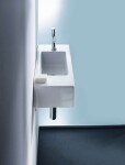 DURAVIT - Vero Umývátko 50x25 cm, s přepadem, s otvorem pro baterii vpravo, bílá 0703500008