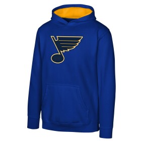 Outerstuff Dětská Mikina St. Louis Blues Prime Po Flc Hood -Home Velikost: Dětské let)