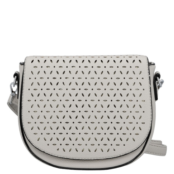 Moderní dámská koženková crossbody kabelka Lydie, šedá