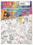 Vybarvovací ubrousky Jednorožci 12
