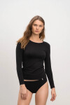 Dámské triko s dlouhým rukávem 21921 Černá - Vamp černá XL