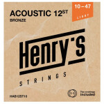 Henry`s HAB12ST10 Acoustic Bronze - 010“ - 047“